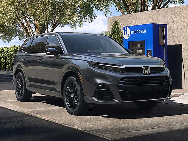 Honda and General Motors Announce Lease Plans for Fuel Cell Hydrogen CR-V in California